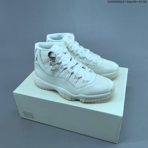 Jordan Air Jordan 11 Retro White Cream EU 40-47 5 Basketball - Men's (BS-66944)