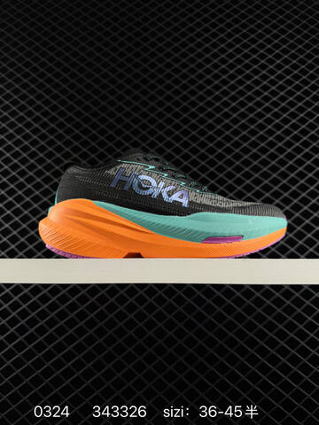 HOKA ONE ONE Rocket X 3 Light Grey Off White Black EU 36-45 Running Shoe Running Sneakers - Unisex (BS-86282)
