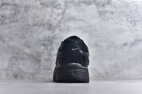 Nike P-6000 Black Metallic Silver Running Shoe (BS-59662)