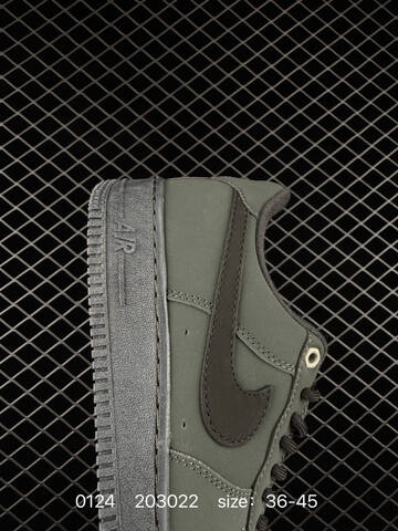 Nike Air Force 1 Low Black Charcoal EU 36-45 Casual - Unisex (BS-72977)