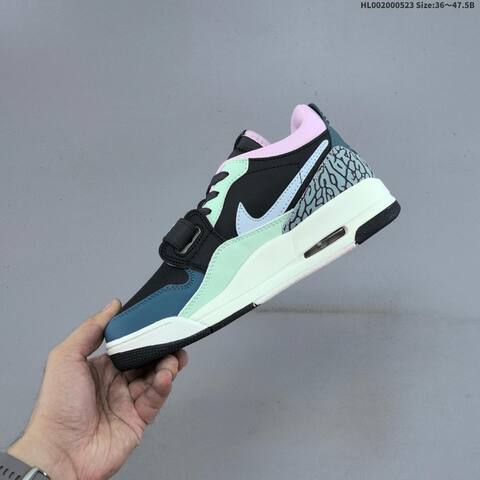 Nike Air Jordan Legacy 312 Low Black Pink Mint Blue EU 36-47 5 Lifestyle - Unisex (BS-65896)