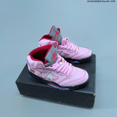 Air Jordan 5 Retro Yellow Multi Replica AIR JORDAN 5 Aj5 5 Replica Tokyo 23 Lifestyle (BS-66264)