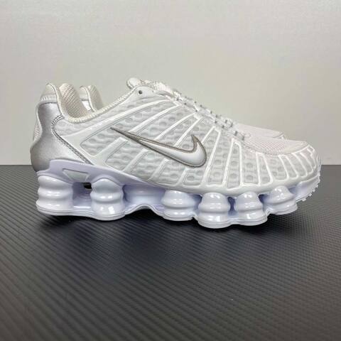Nike Shox TL White Silver Running (BS-87033)