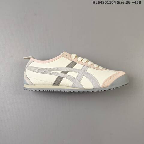 Onitsuka Tiger Mexico 66 Cream Beige Pink Gray EU 36-45 Sneaker Casual Sneakers - Unisex (BS-69329)