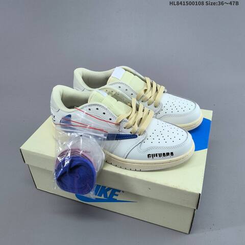 Nike Air Jordan 1 x Travis Scott Black White Blue 36 47B Lifestyle - Women's (BS-67060)