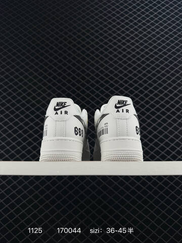 Nike Air Force 1 07 LV8 White Black EU 36-45 Lifestyle - Unisex (BS-74004)