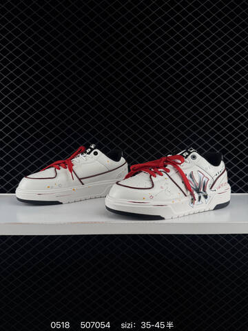 MLB 5cm Chunky Liner NY White Black Red Yellow EU 35-45 Skate Shoe Skate Sneakers - Unisex