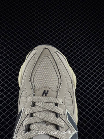 New Balance 9060 Beige Dark Grey Cream EU 36-46 5 Sneaker - Unisex (BS-82470)