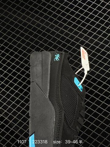 Jordan Air Jordan 4 Retro Black Blue EU 39-46 Basketball Shoe - Unisex (BS-80327)