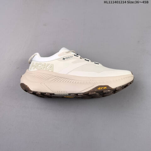 HOKA Transport GTX Off White Beige Brown EU 36-45 Running Shoe Running Sneakers Unisex BS-69433