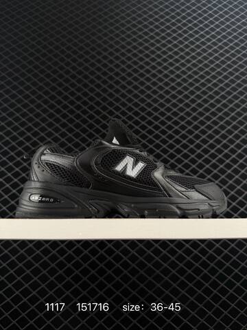 New Balance MR530 Light Grey Off White Black White EU 36-45 Sneaker - Unisex (BS-82586)