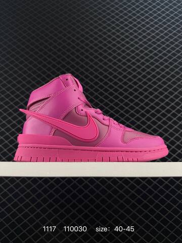 Nike AMBUSH x Nike Dunk High Volt Black Royal Blue White Black Pink Black White EU 36-45 Skate - Unisex (BS-74159)