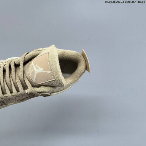 Jordan Air Jordan 4 Retro Beige Tan With White Accents EU 36-48 5 Basketball - Unisex BS-67129
