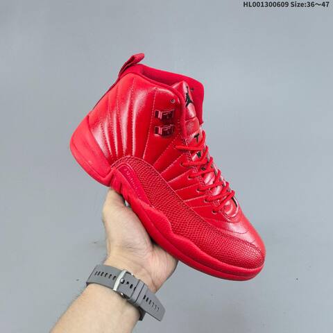 Jordan Air Jordan 12 Retro Gym Red 36 47 Basketball - Unisex (BS-65790)