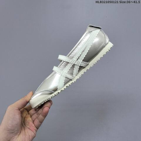 Onitsuka Tiger MEXICO 66 TGRS Silver Off White Cream EU 36-41 5 Sneaker Casual Sneakers - Unisex (BS-69046)