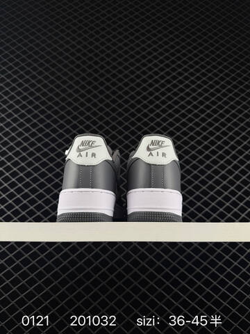 Nike Air Force 1 07 Low Grey White 36-45 Lifestyle - Unisex (BS-73043)
