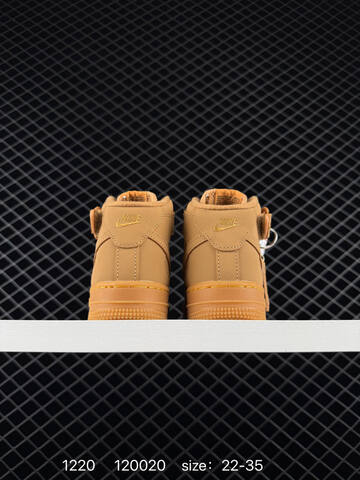 Nike Air Force 1 Mid 07 Wheat Gum 22-35 Lifestyle - Women's (BS-73580)
