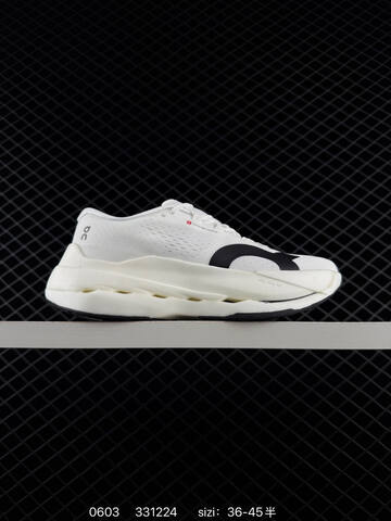 On Cloudboom Strike White Black Blue EU 36-45 Running Shoe Running Sneakers - Unisex (BS-85211)