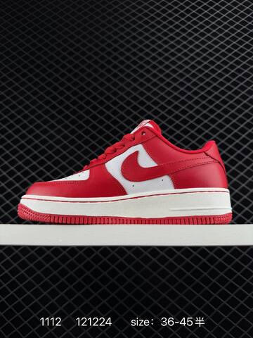 Nike Air Force 1 07 Red White EU 36-45 5 Lifestyle - Unisex (BS-74242)