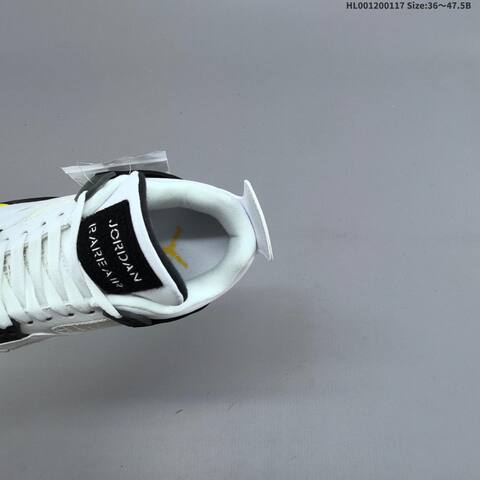 Jordan Air Jordan 4 Retro White Black Yellow EU 36-47 5 Basketball - Unisex BS-66948