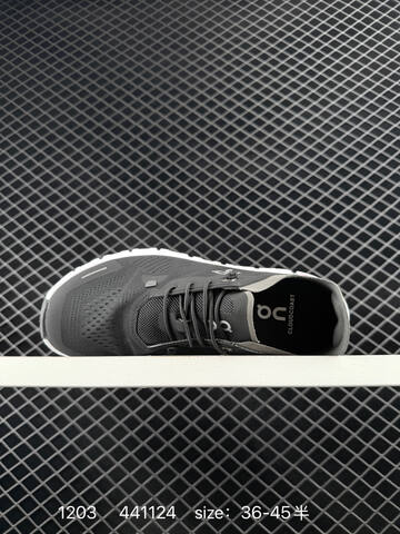 On Running Cloud 6 Coast Black White Grey EU 36-45 Running Shoe Running Sneakers - Unisex (BS-85448)