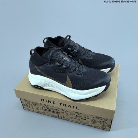 Nike ZoomX Zegama Trail Grey Blue Pink Black White EU 39-45 Trail Shoe - Unisex BS-61403