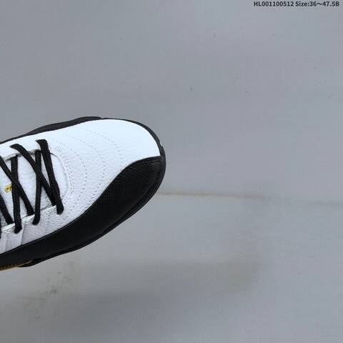 Jordan Air Jordan 12 Retro Royalty White Black Gold EU 36-47 5 Basketball - Unisex (BS-65982)