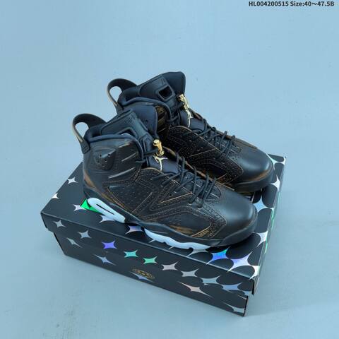 Jordan Air Jordan 6 Retro Xuan Wu Black Bronze EU 40-47 5 Basketball - Men's (BS-65952)