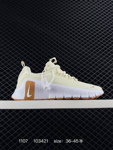 Nike Free Metcon 6 White Black EU 36-45 Training - Unisex (BS-74320)