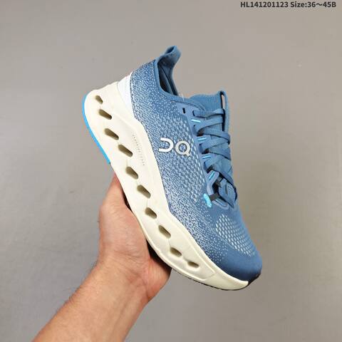 On Cloudsurfer Max Blue White Cream Black EU 36-45 Running Shoe Running Sneakers - Unisex (BS-69783)