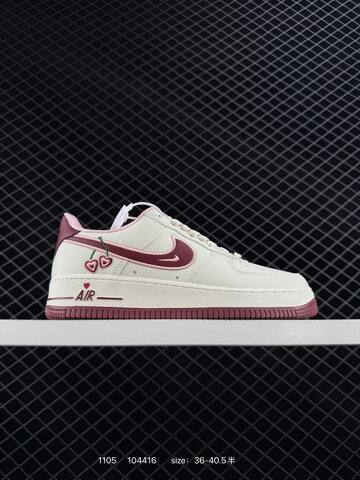 Nike Air Force 1 07 White Pink EU 36-40 5 Lifestyle - Unisex BS-74351