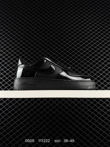 Nike Air Force 1 07 Black Grey EU 36-45 Lifestyle - Unisex (BS-71679)