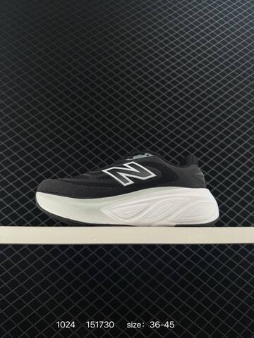 New Balance Fresh Foam More MMOR68C Black Grey White EU 36-45 Running Shoe - Unisex (BS-82681)