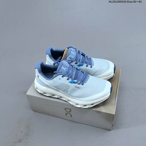 On Running Cloudvista 2 Waterproof Grey White Blue EU 36-45 Trail Shoe Trail Running Sneakers - Unisex (BS-69539)