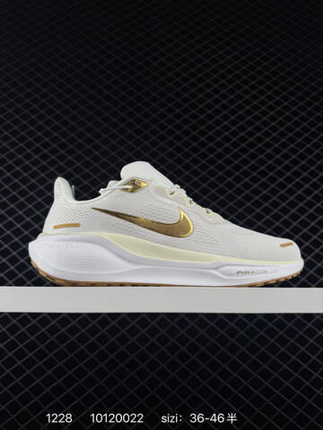 Nike Air Zoom Pegasus 41 White Black Gold EU 36-46 5 Running - Unisex (BS-73432)