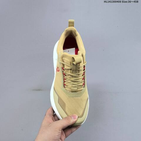 On Cloudnova X 25 Khaki White Red EU 36-45 Running Shoe Running Sneakers - Unisex BS-69631