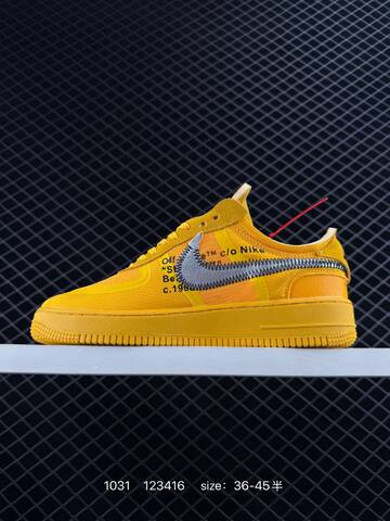 Nike OFF-WHITE x Air Force 1 Pink EU 36-45 Lifestyle - Unisex (BS-74454)
