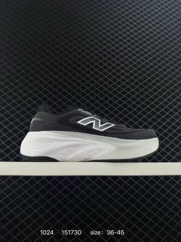 New Balance Fresh Foam More MMOR68C Black Grey White EU 36-45 Running Shoe - Unisex (BS-82681)