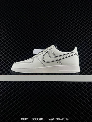 Nike Air Force 1 07 Off White Black Navy Blue EU 36-45 Skate - Unisex (BS-71048)