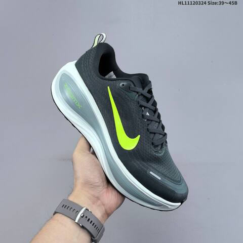Nike Vomero Plus ReactX Air Zoom Dark Grey Volt White EU 39-45 Running Shoe - Unisex BS-61137