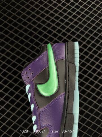 Nike SB Dunk Low Purple Black Green Light Blue EU 36-45 5 Skate - Unisex BS-74517