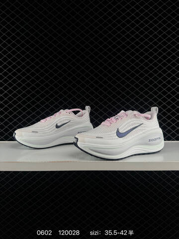 Nike Vomero Plus ReactX Air Zoom White Pink Light Green Navy EU 35 5-42 Running - Unisex (BS-71025)