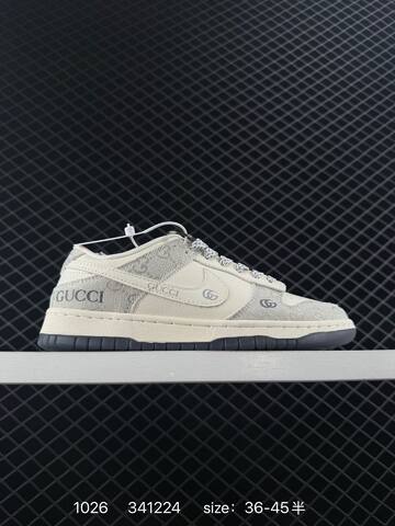 Nike SB Dunk Low Cream White Brown Black Multi EU 36-45 Skate - Unisex (BS-74547)