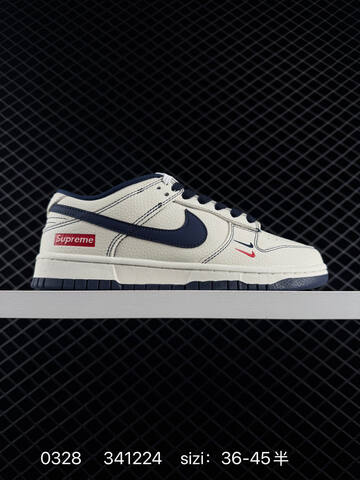 Nike SB Dunk Low White Black Navy Burgundy Red EU 36-45 Skate - Unisex (BS-72402)