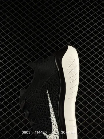 Nike Free RN Flyknit 2018 Black White EU 36-45 Running - Unisex BS-71010