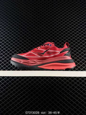 HOKA ONE ONE Stinson 7 Red Black White Blue EU 36-45 Trail Shoe Trail Running Sneakers - Unisex (BS-86134)