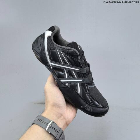 ASICS HYPERSYNC Black Silver Grey EU 36-45 Running Shoe Running Sneakers - Unisex BS-68815