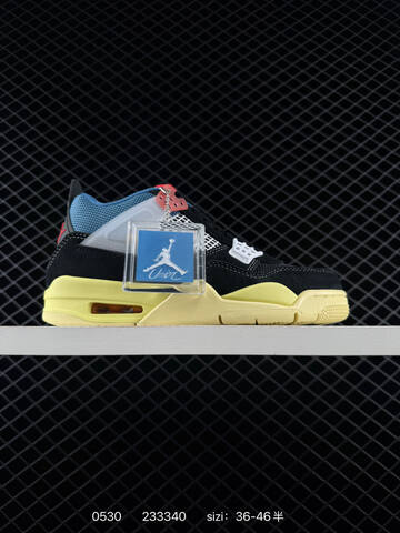 KAWS x Air Jordan 4 Retro Kaws Black AIR JORDAN 4 Aj4 Lifestyle BS-79198