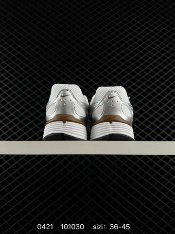 Nike P-6000 White Metallic Silver Brown EU 36-45 Lifestyle - Unisex (BS-71955)