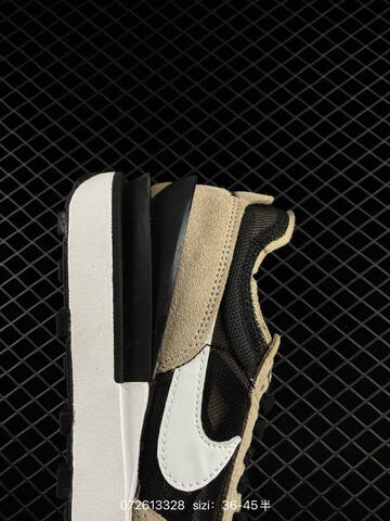 Nike Waffle One Beige Black White EU 36-45 Lifestyle - Unisex (BS-70072)
